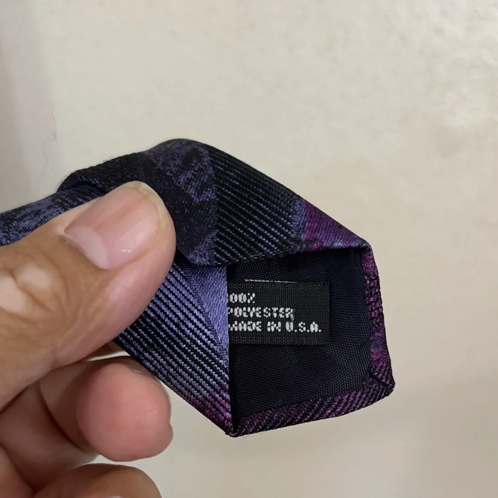 Don Loper Elegant Purple Tie for Men
